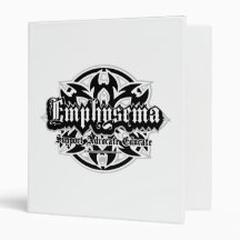 Emphysema Tribal Vinyl Binders