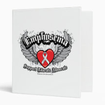 Emphysema Wings Vinyl Binder