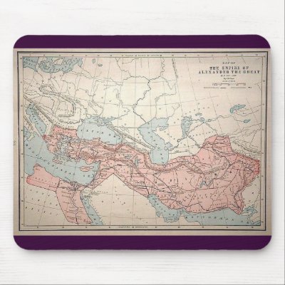 Empire of Alexander the Great Mousepad by cooldudeproducts