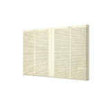 Empire of Napoleon Bonaparte 1811 AD 2 Gallery Wrapped Canvas