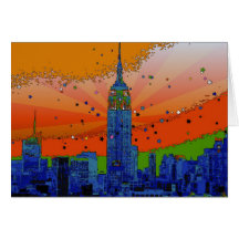 Empire State Building #3 Greeting Cards