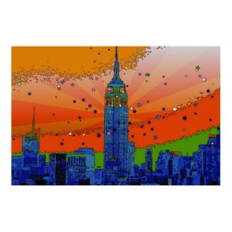 Empire State Building #3 Poster