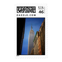 Empire State Building Against The Sky, NYC Stamps