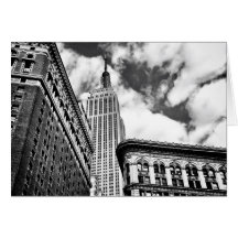 Empire State Building and Skyscrapers Card