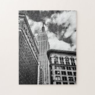 Empire State Building and Skyscrapers Jigsaw Puzzle