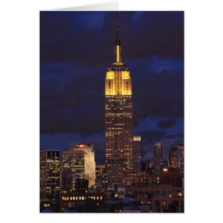 Empire State Building in Yellow, Twilight Sky 01 by NYC is My Muse / NYCisMyMuse.com Empire State Building in Yellow, Twilight Sky 01 by NYC is My Muse / NYCisMyMuse.com