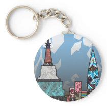 Empire State Building Key Chain