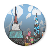 Empire State Building Refrigerator Magnet