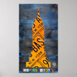 Empire State Building NYC Metal Art USA Print Empire State Building NYC Metal Art USA Print