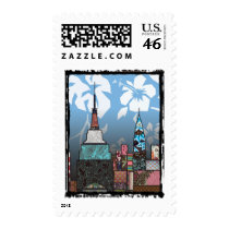 Empire State Building Postage Stamp