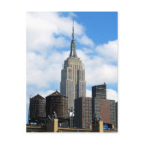 Empire State Building Postcard by TominPok Empire State Building Postcard