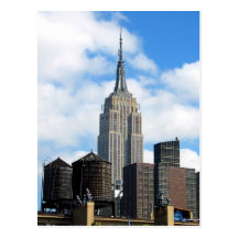 Empire State Building Postcard