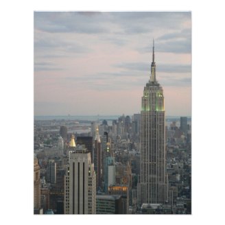 Empire State Twilight Personalized Invites