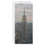 Empire State Twilight Full Color Rack Card