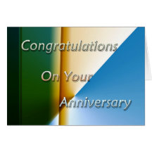 Employee Anniversary Greeting Card