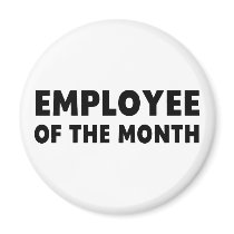 Employee Month Refrigerator Magnets
