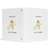 Employee of the #1 Scientist Green 3 Ring Binder