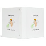 Employee of the #1 Scientist Green 3 Ring Binders