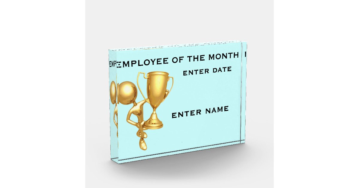 employee of the month award description