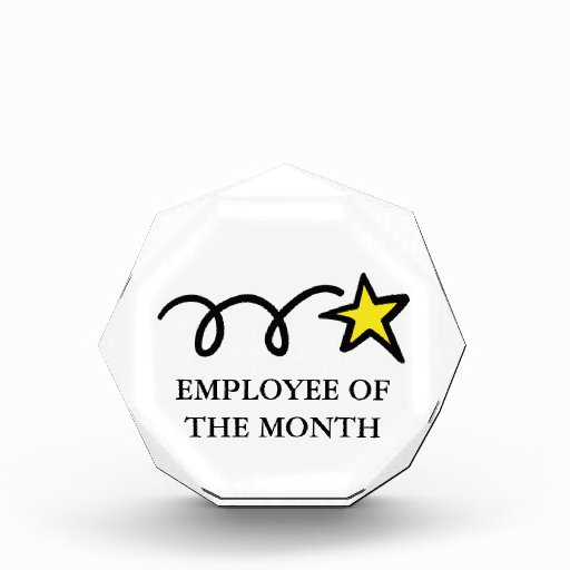 How To Say Thank You For Employee Of The Month Award