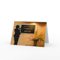 Employee of the Month Congratulations Greeting Card