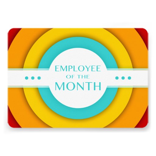 employee-of-the-month-retro-5-x-7-invitation-card-zazzle