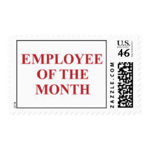 Employee of the Month Stamps
