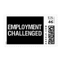 Employment Challenged postage by trash_ Employment Challenged postage