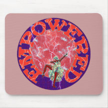 Empowered Woman Mouse Pads