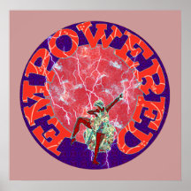 Empowered Woman Poster