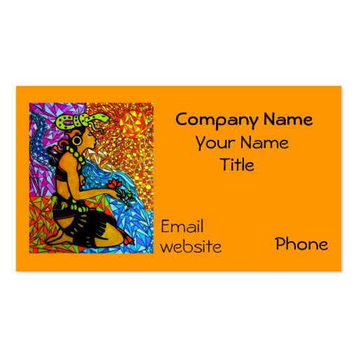 "Empowerment" Business Cards (front side)