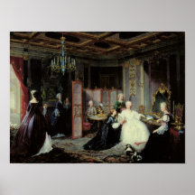 Empress Catherine the Great  receiving a Print
