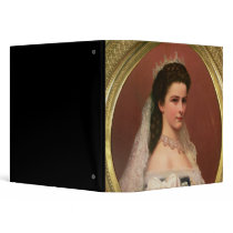 Empress Elizabeth of Bavaria  in Hungarian 3 Ring Binder