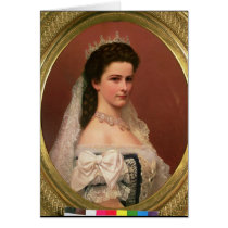 Empress Elizabeth of Bavaria  in Hungarian Greeting Cards