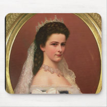 Empress Elizabeth of Bavaria  in Hungarian Mousepad