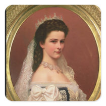 Empress Elizabeth of Bavaria  in Hungarian Stickers