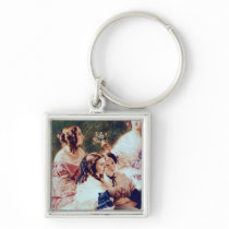 Empress Eugenie  and her Ladies in Waiting Keychains