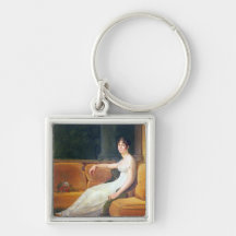 Empress Josephine  at Malmaison, c.1801 Keychains