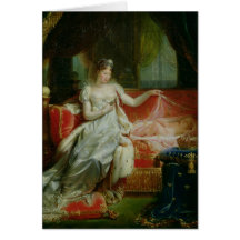 Empress Marie-Louise  and the King of Rome, 1812 Greeting Cards