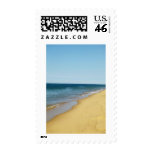 Empty Beach Stamp