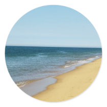 Empty Beach stickers by WeddingPostage Empty Beach stickers