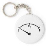 empty fuel tank icon keychains