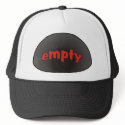 empty head hats by Saiborg empty head hats