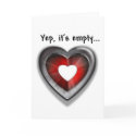 Empty Heart cards
