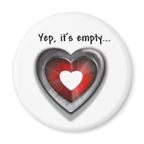 Empty Heart Magnet
