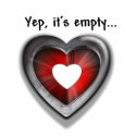 Empty Heart t-shirts