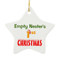 Empty Nester's 1st Christmas Christmas Tree Ornament