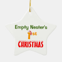 Empty Nester's 1st Christmas Christmas Tree Ornament