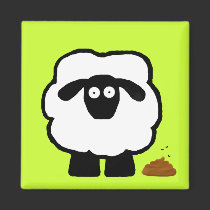 Empty Sheep Magnet