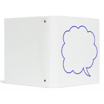 Empty speech bubble #1 binder